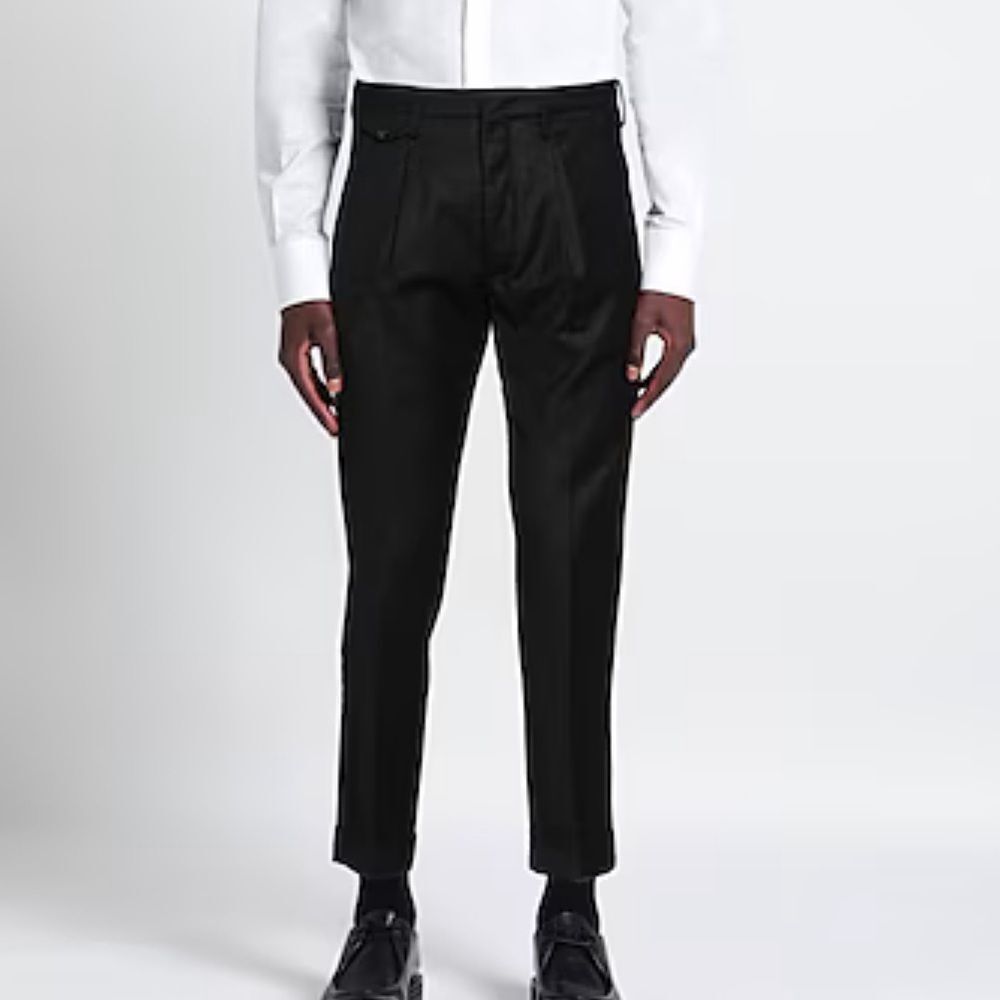 Michael Coal Wool Blend Black Pants(Size 40)